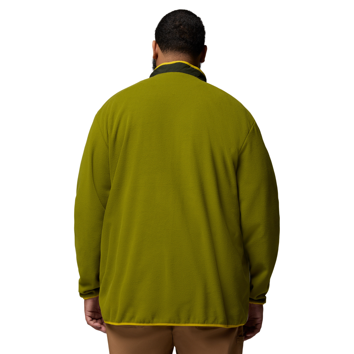Columbia Men's Sequoia Grove Half Zip Fleece Top (Mossy Green/Greenscape)