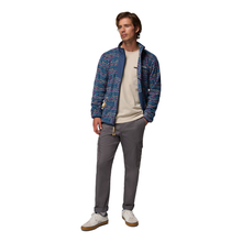 Load image into Gallery viewer, Columbia Men's Sequoia Grove Printed Full Zip Fleece (Dark Mountain/Horizons)