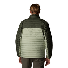 Load image into Gallery viewer, Columbia Men's Silver Falls II Packable Insulated Jacket (Safari/Greenscape)