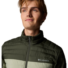 Load image into Gallery viewer, Columbia Men's Silver Falls II Packable Insulated Jacket (Safari/Greenscape)