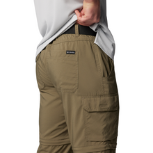 Load image into Gallery viewer, Columbia Men's Silver Ridge UPF50 Convertible Utility Trousers (Stone Green)