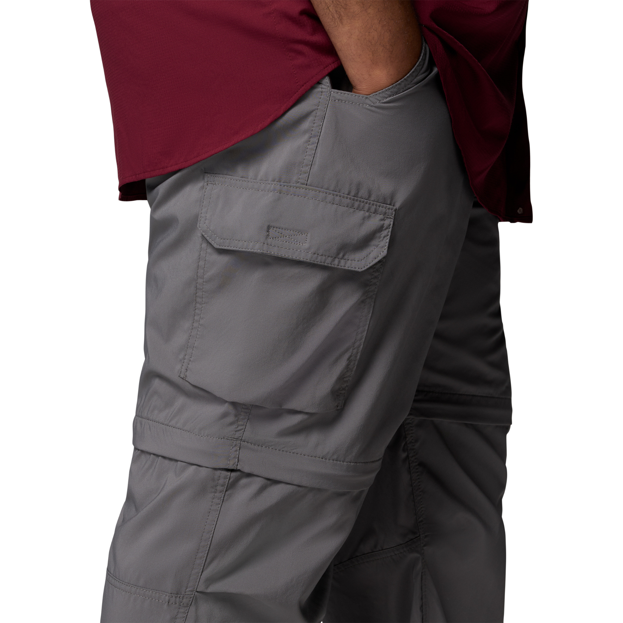 Columbia Men's Silver Ridge EU UPF50 Convertible Utility Trousers (City Grey)