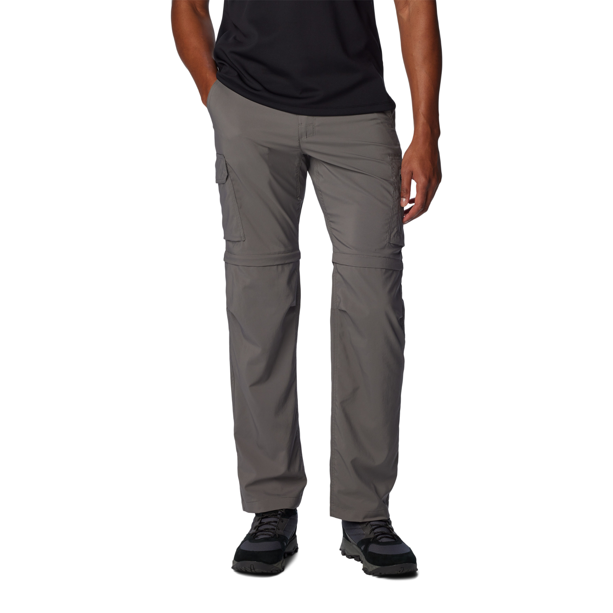 Columbia Men's Silver Ridge EU UPF50 Convertible Utility Trousers (City Grey)