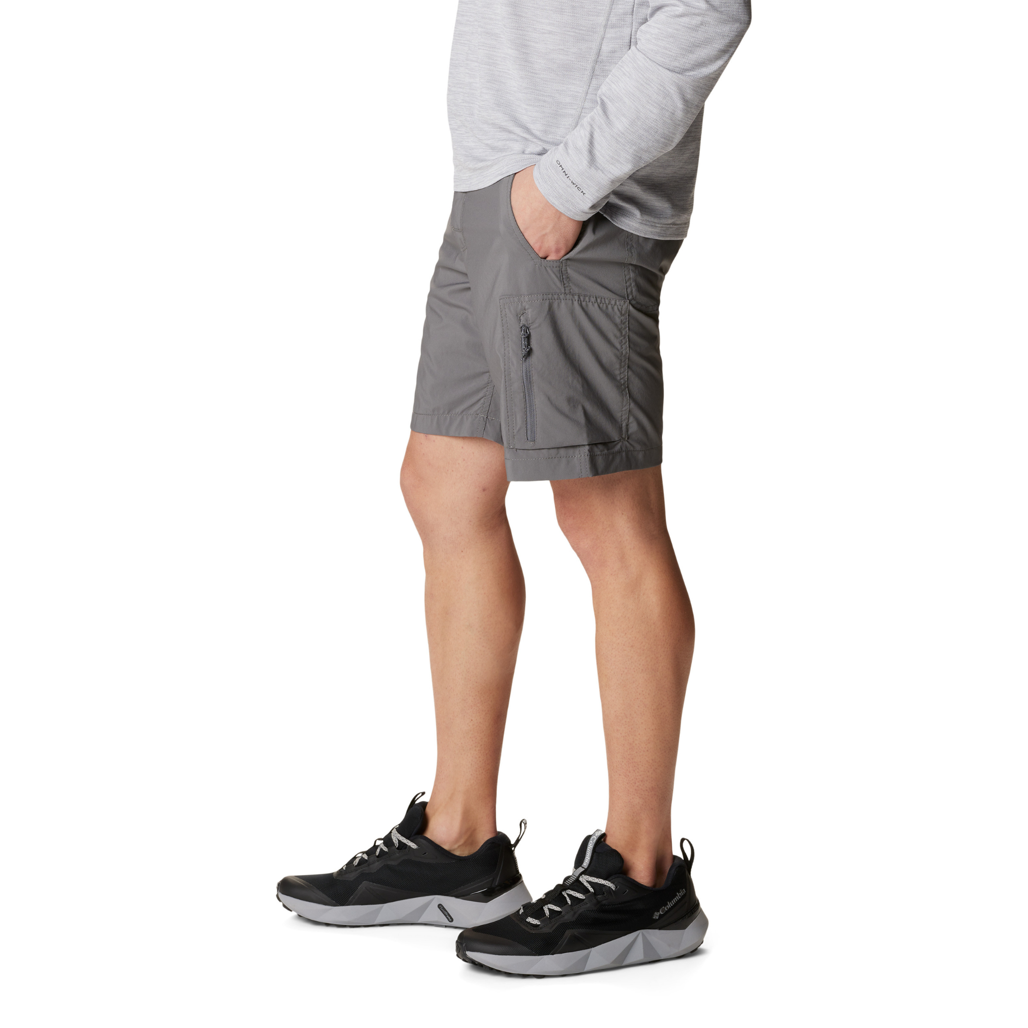 Columbia Men's Silver Ridge UPF50 Utility Cargo Shorts (10in)(City Grey)