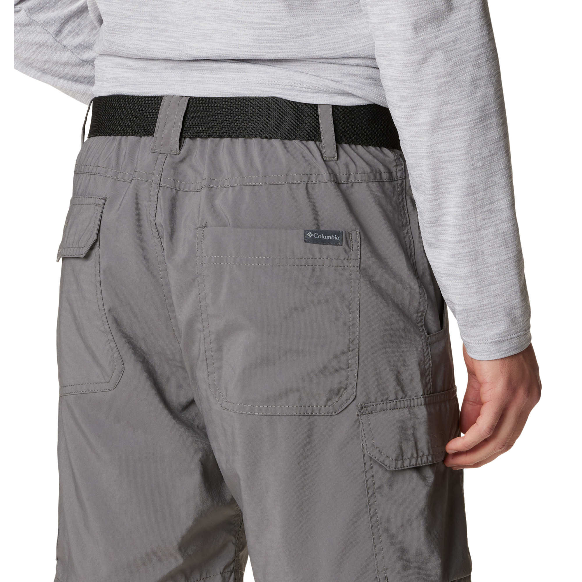 Columbia Men's Silver Ridge UPF50 Utility Cargo Shorts (10in)(City Grey)