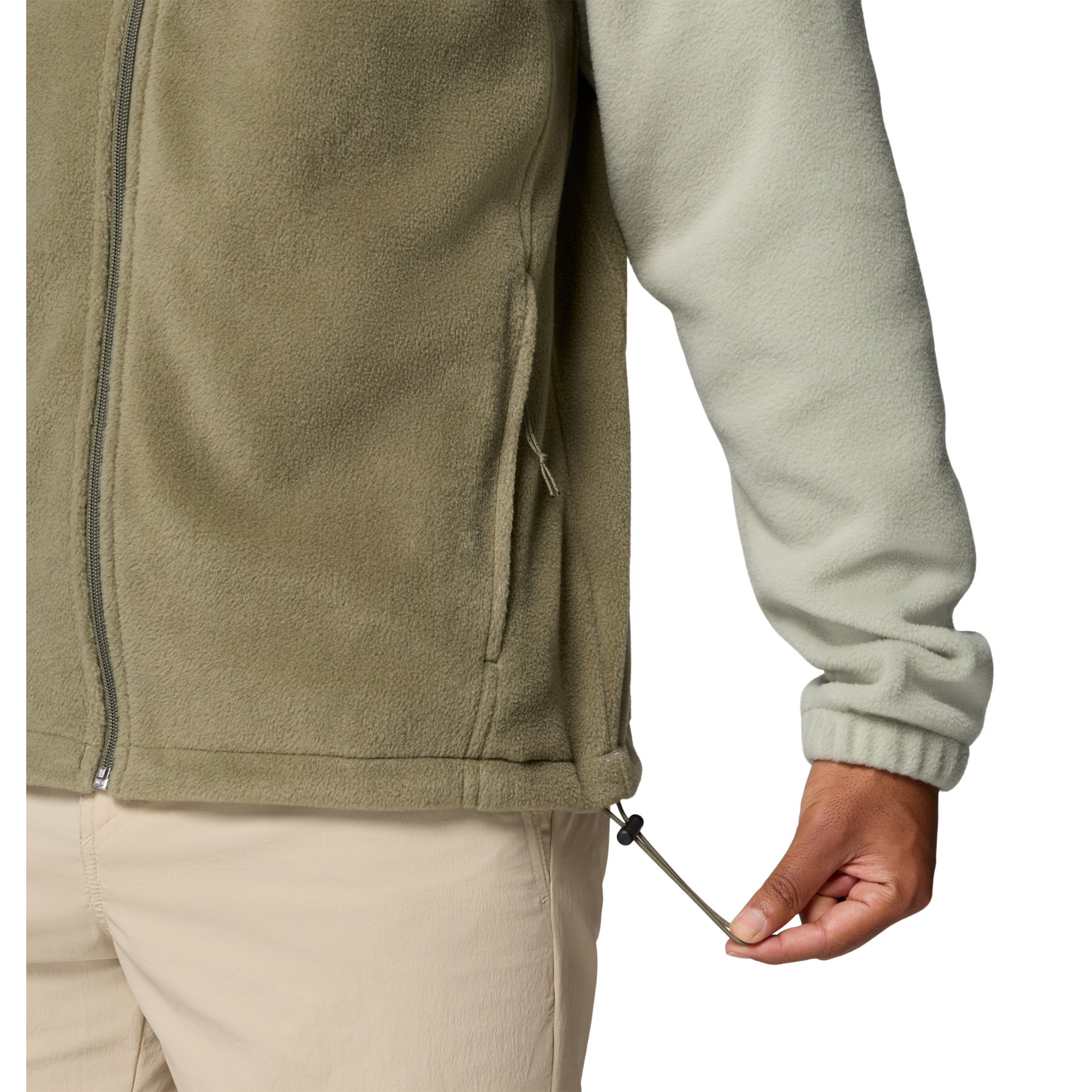 Columbia Men's Steens Mountain 2.0 Full Zip Fleece (Safari/Stone Green)