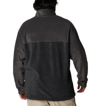 Load image into Gallery viewer, Columbia Men's Steens Mountain II Half Snap Fleece Top (Charcoal Heather/Shark)