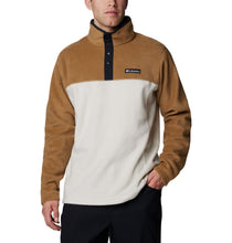 Load image into Gallery viewer, Columbia Men's Steens Mountain II Half Snap Fleece Top (Dark Stone/Delta/Black)