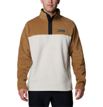 Load image into Gallery viewer, Columbia Men's Steens Mountain II Half Snap Fleece Top (Dark Stone/Delta/Black)