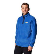 Load image into Gallery viewer, Columbia Men's Steens Mountain II Half Snap Fleece Top (Mountain Blue)
