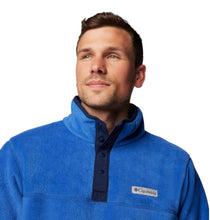 Load image into Gallery viewer, Columbia Men's Steens Mountain II Half Snap Fleece Top (Mountain Blue)