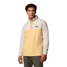 Load image into Gallery viewer, Columbia Men's Steens Mountain Half Snap II Fleece Top (Sand Dune/Dark Stone)