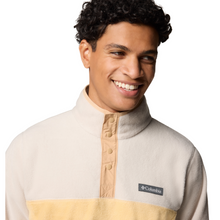 Load image into Gallery viewer, Columbia Men's Steens Mountain Half Snap II Fleece Top (Sand Dune/Dark Stone)