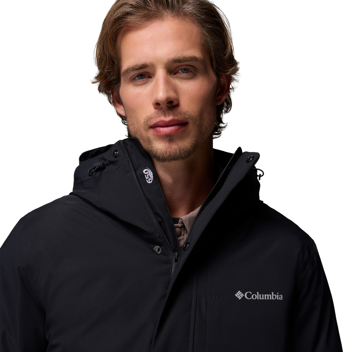 Columbia Men's Street Heights Waterproof Down Insulated Parka (Black)