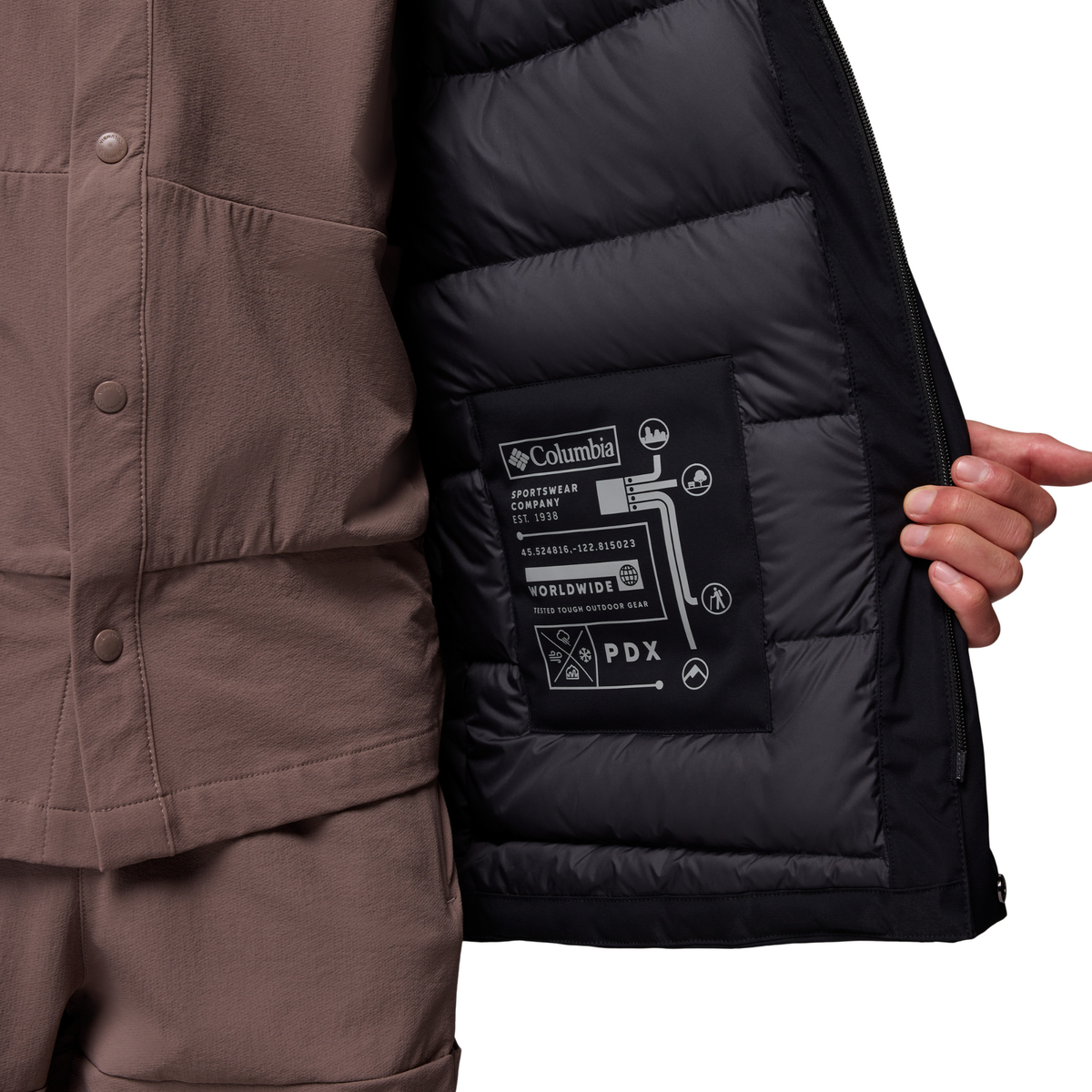 Columbia Men's Street Heights Waterproof Down Insulated Parka (Black)