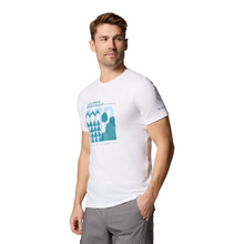 Load image into Gallery viewer, Columbia Men's Sun Trek Short Sleeve Graphic Tee (White/Explore Outdoors)