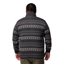 Load image into Gallery viewer, Columbia Men's Sweater Weather Printed Half Zip Fleece Top (Shark KnitKnot)