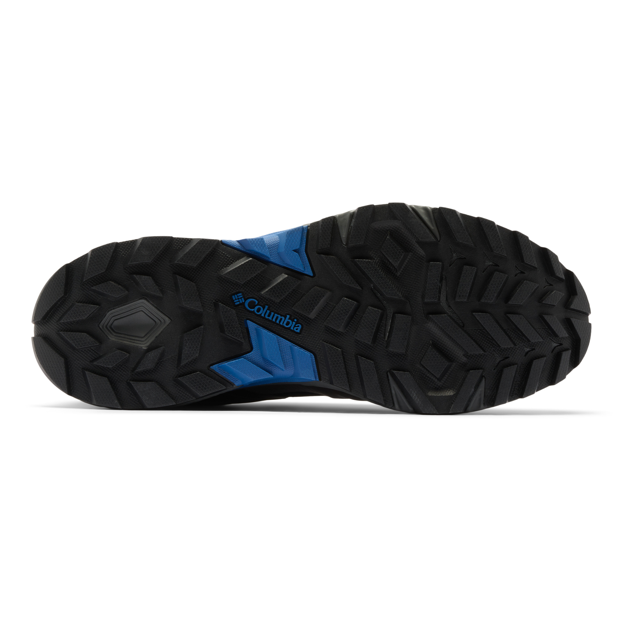 Columbia Men's Tellurix Peak Waterproof Trail Shoes (Black/Mountain Blue)