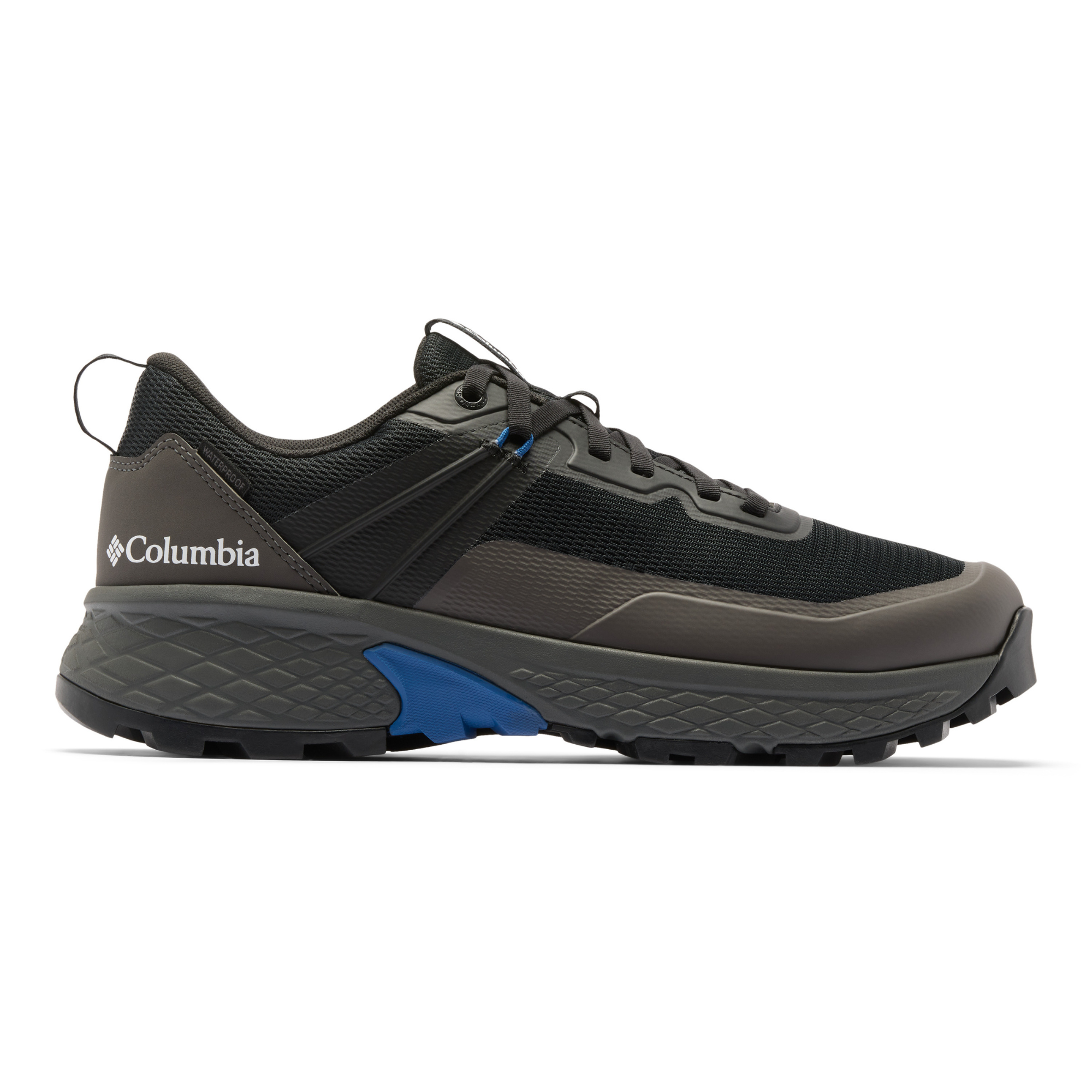 Columbia Men's Tellurix Peak Waterproof Trail Shoes (Black/Mountain Blue)