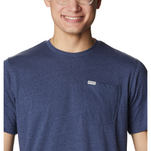 Load image into Gallery viewer, Columbia Men's Thistletown Hills Pocket Short Sleeve Tee (Dark Mountain Heather)