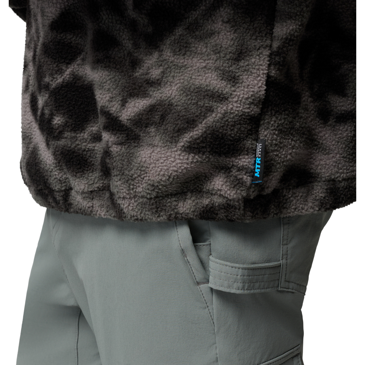 Columbia Men's Timber Crest MTR Printed Half Zip Fleece Top Black Icypeaks 010 2173561