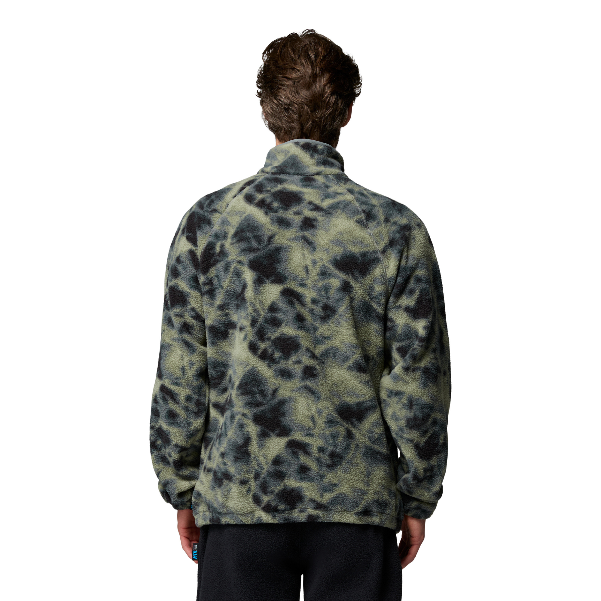 Columbia Men's Timber Crest MTR Printed Half Zip Fleece Top Sedona Sage Icypeaks 342 2173561