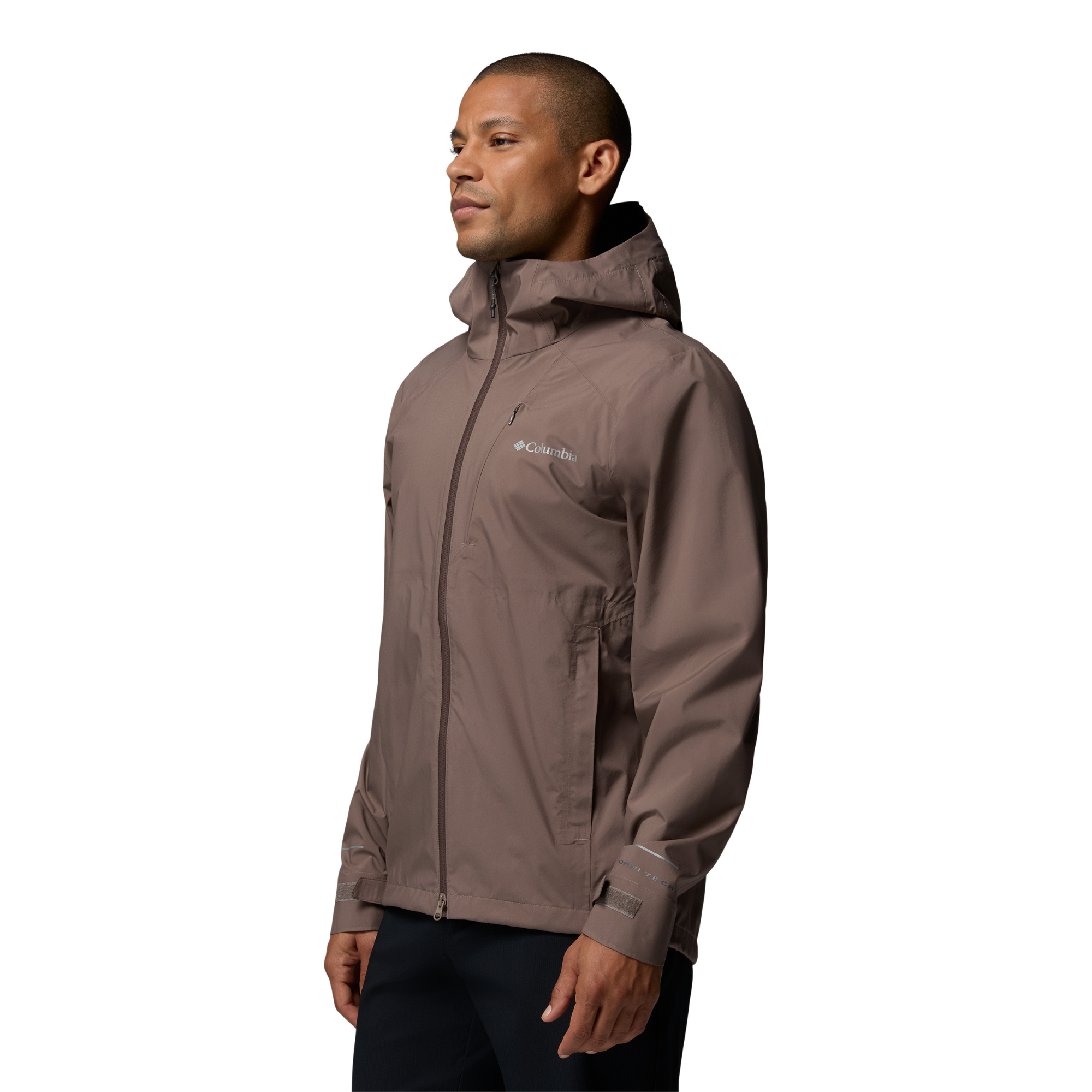 Columbia Men's Trailborne 2.5L Waterproof Jacket (Iron)