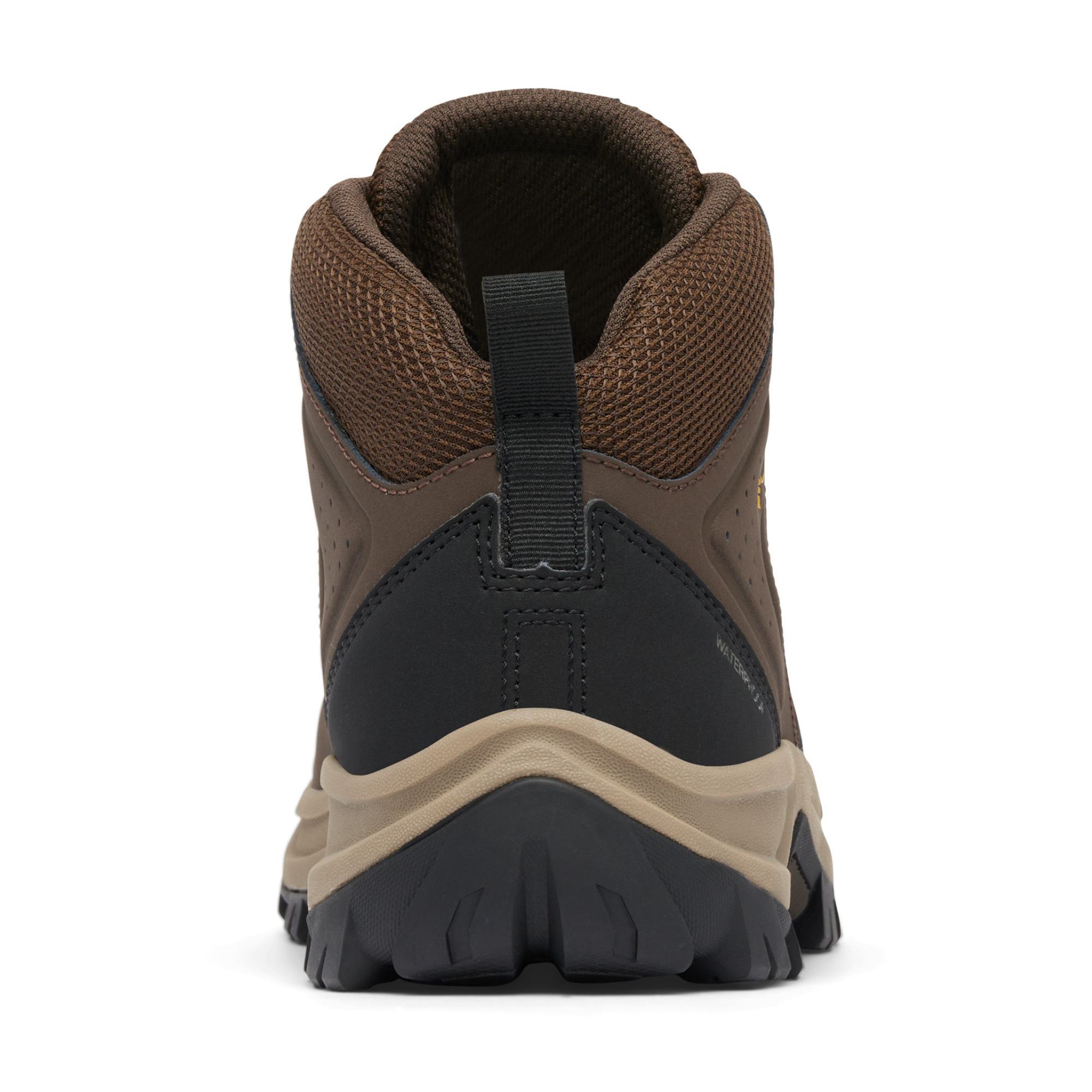 Columbia Men's Transverse Hike Waterproof Trail Boots (Cordovan/Golden Yellow)