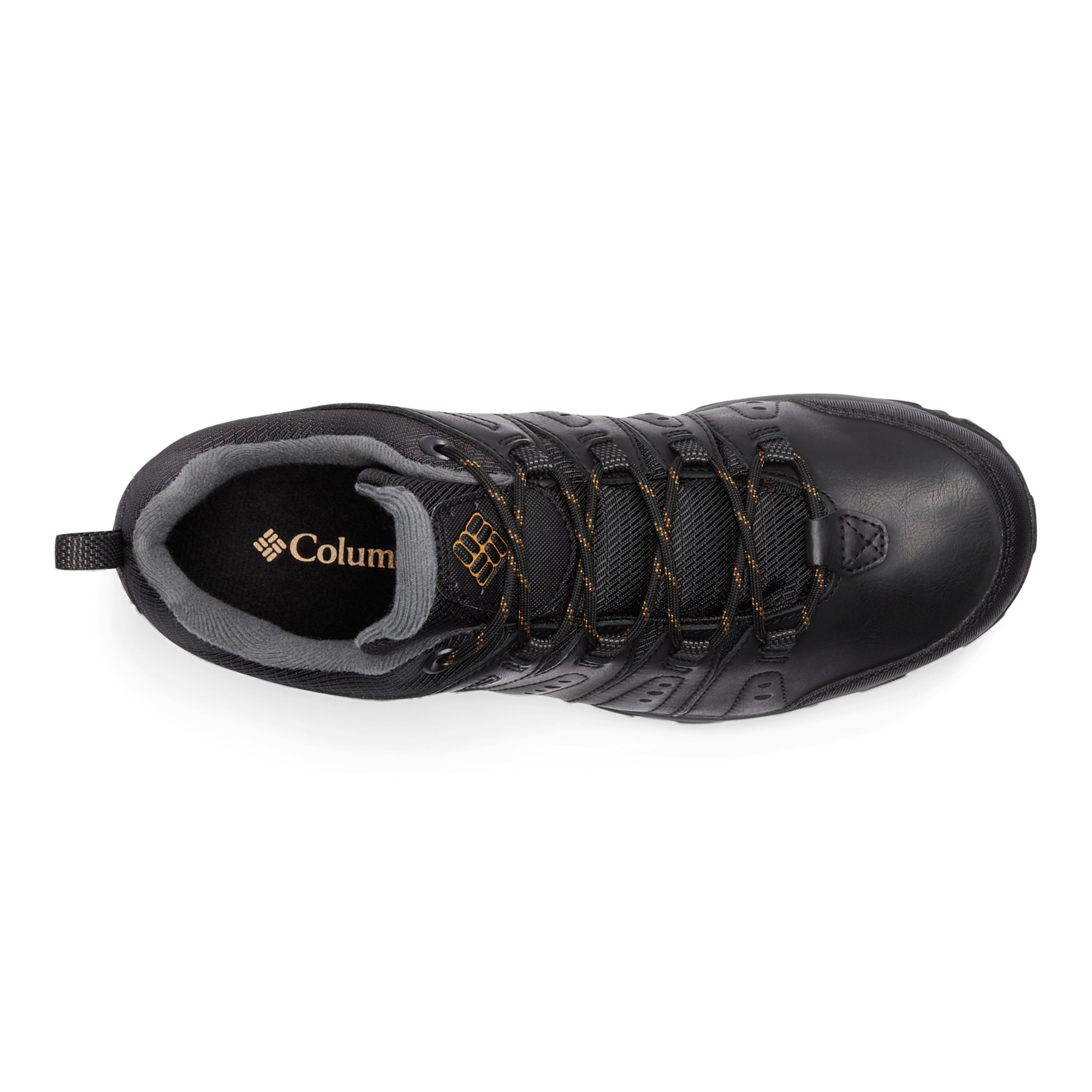 Columbia Men's Woodburn II Waterproof Trail Shoes (Black/Caramel)