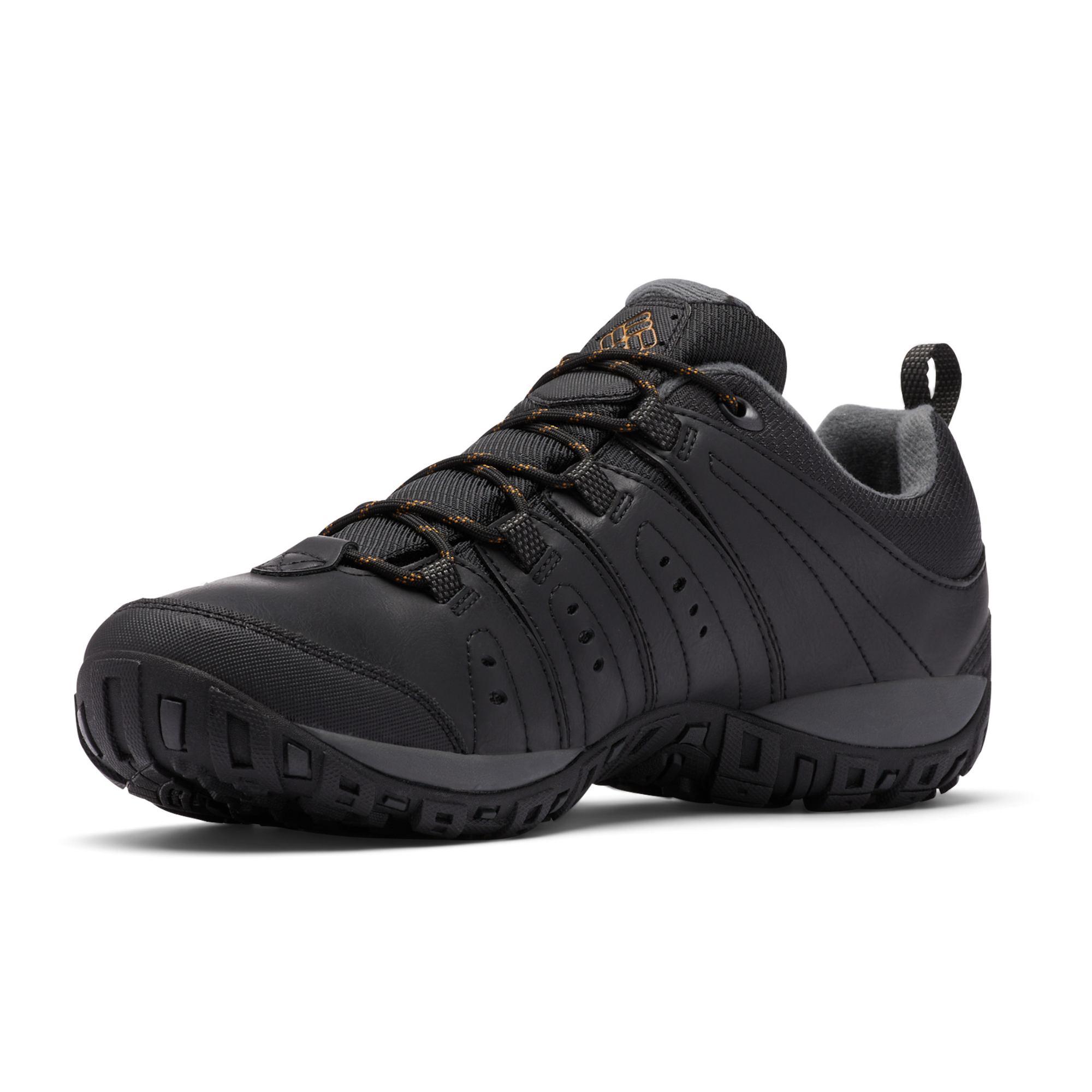 Columbia Men's Woodburn II Waterproof Trail Shoes (Black/Caramel)