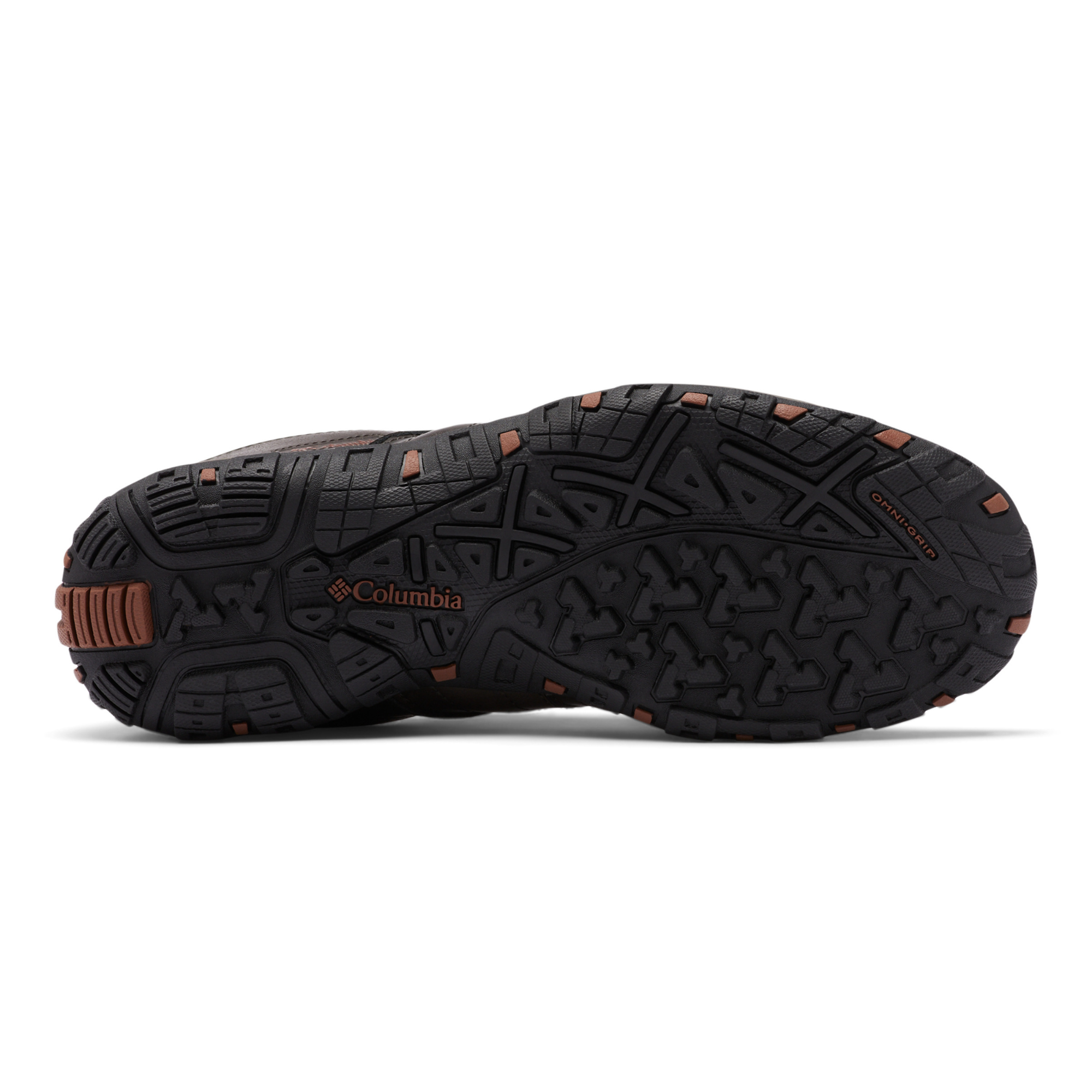 Columbia Men's Woodburn II Waterproof Trail Shoes (Cordovan/Cinnamon)