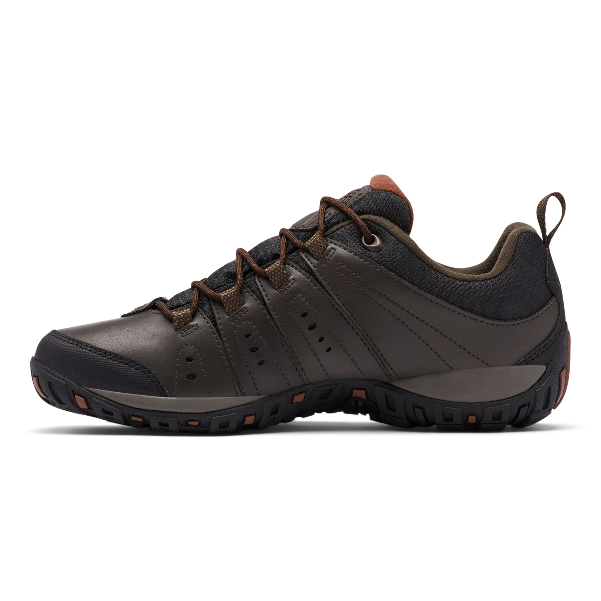 Columbia Men's Woodburn II Waterproof Trail Shoes (Cordovan/Cinnamon)