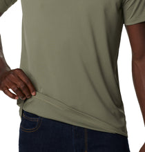 Load image into Gallery viewer, Columbia Men&#39;s Zero Rules Short Sleeve Technical Tee (Stone Green)
