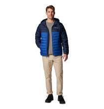 Load image into Gallery viewer, Columbia Mens Powder Lite II Hooded Insulated Jacket (Mountain Blue)