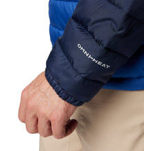 Load image into Gallery viewer, Columbia Mens Powder Lite II Hooded Insulated Jacket (Mountain Blue)