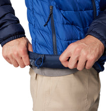 Load image into Gallery viewer, Columbia Mens Powder Lite II Hooded Insulated Jacket (Mountain Blue)