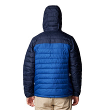 Load image into Gallery viewer, Columbia Mens Powder Lite II Hooded Insulated Jacket (Mountain Blue)
