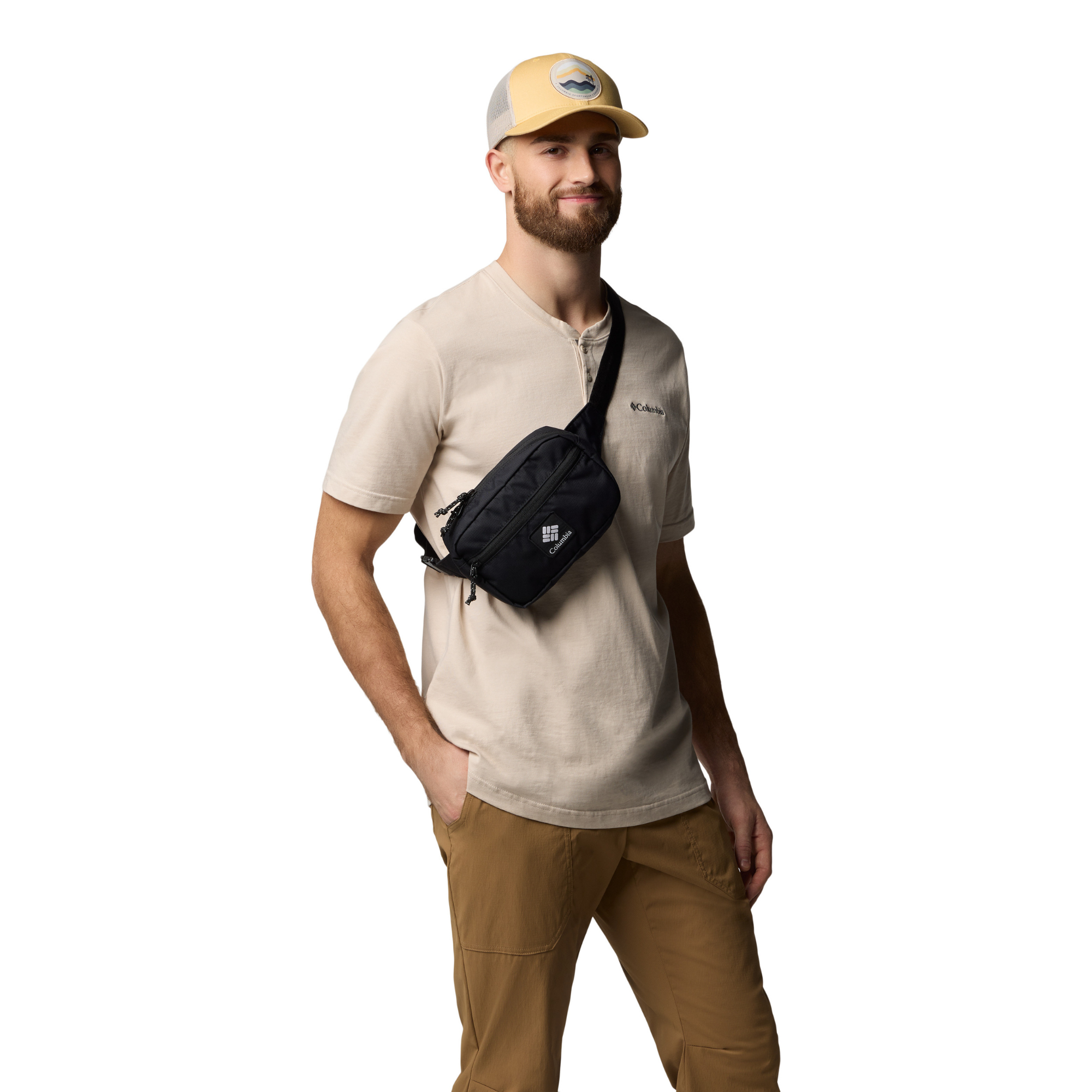 Columbia Trail Traveller 2L Hip Pack (Black)