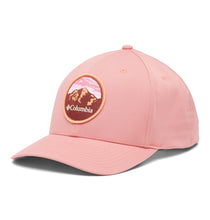 Load image into Gallery viewer, Columbia Unisex Lost Lager 110 Snap Back Cap (Pink Agave/Mountain Circle)
