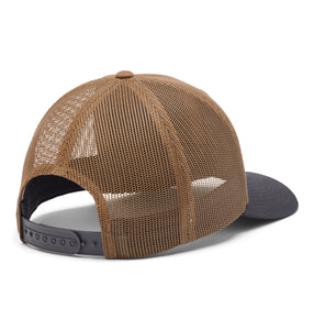 Columbia Unisex Mesh Snap Back Hat (Delta/Shark/Mt Hood Circle Patch)