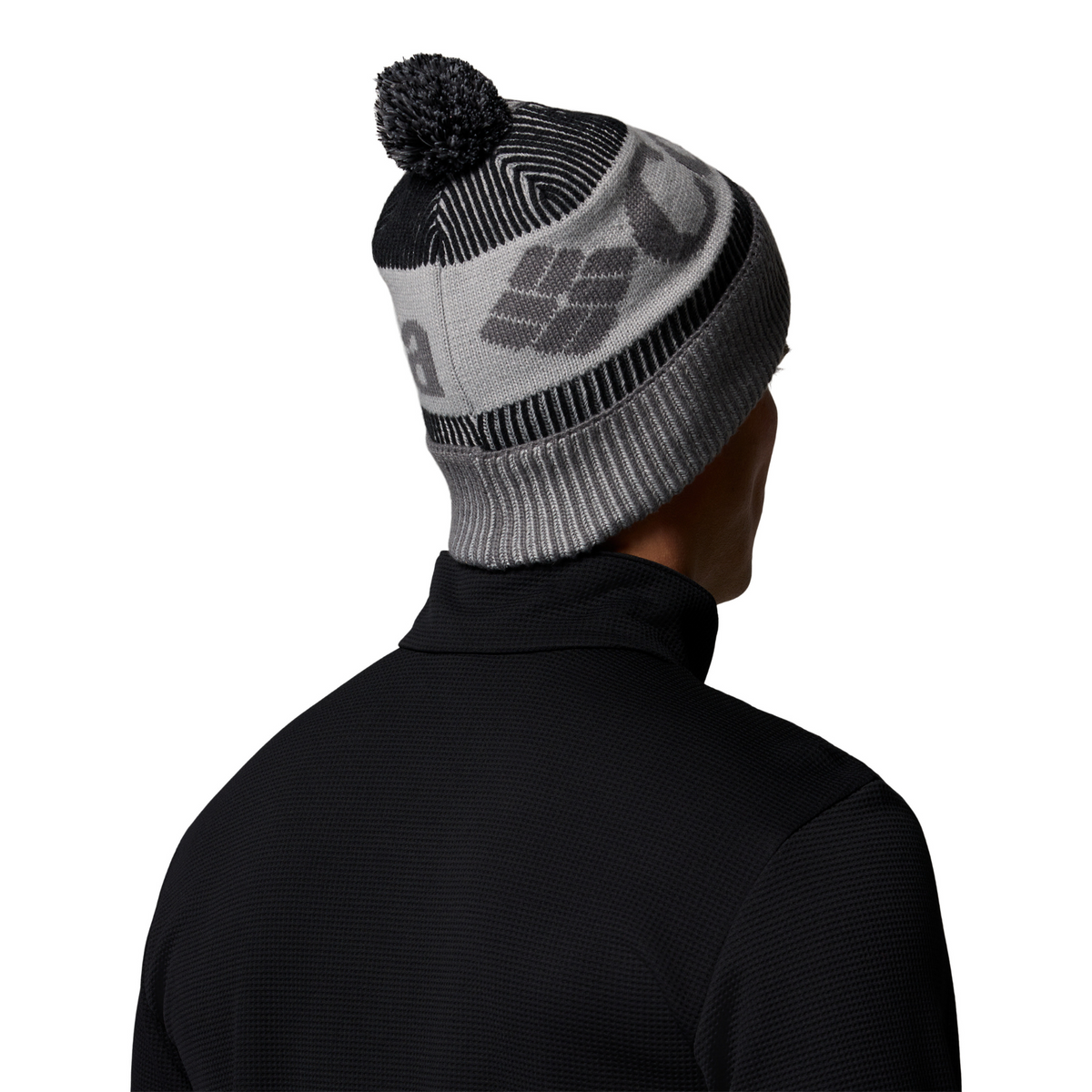 Columbia Unisex Polar Powder III Omni-Heat Beanie Hat (City Grey/Black/Columbia Grey)