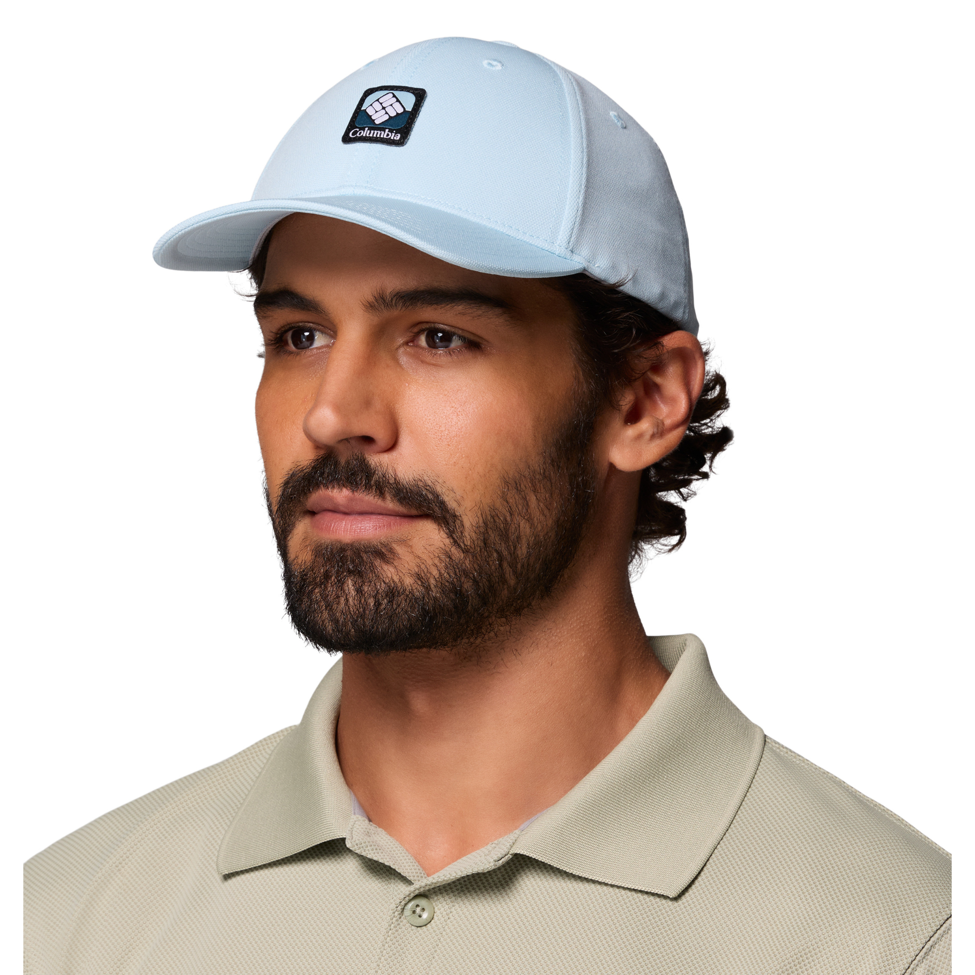 Columbia Unisex Twin Canyon Ball Cap (Marine Light/Square Brandmark)