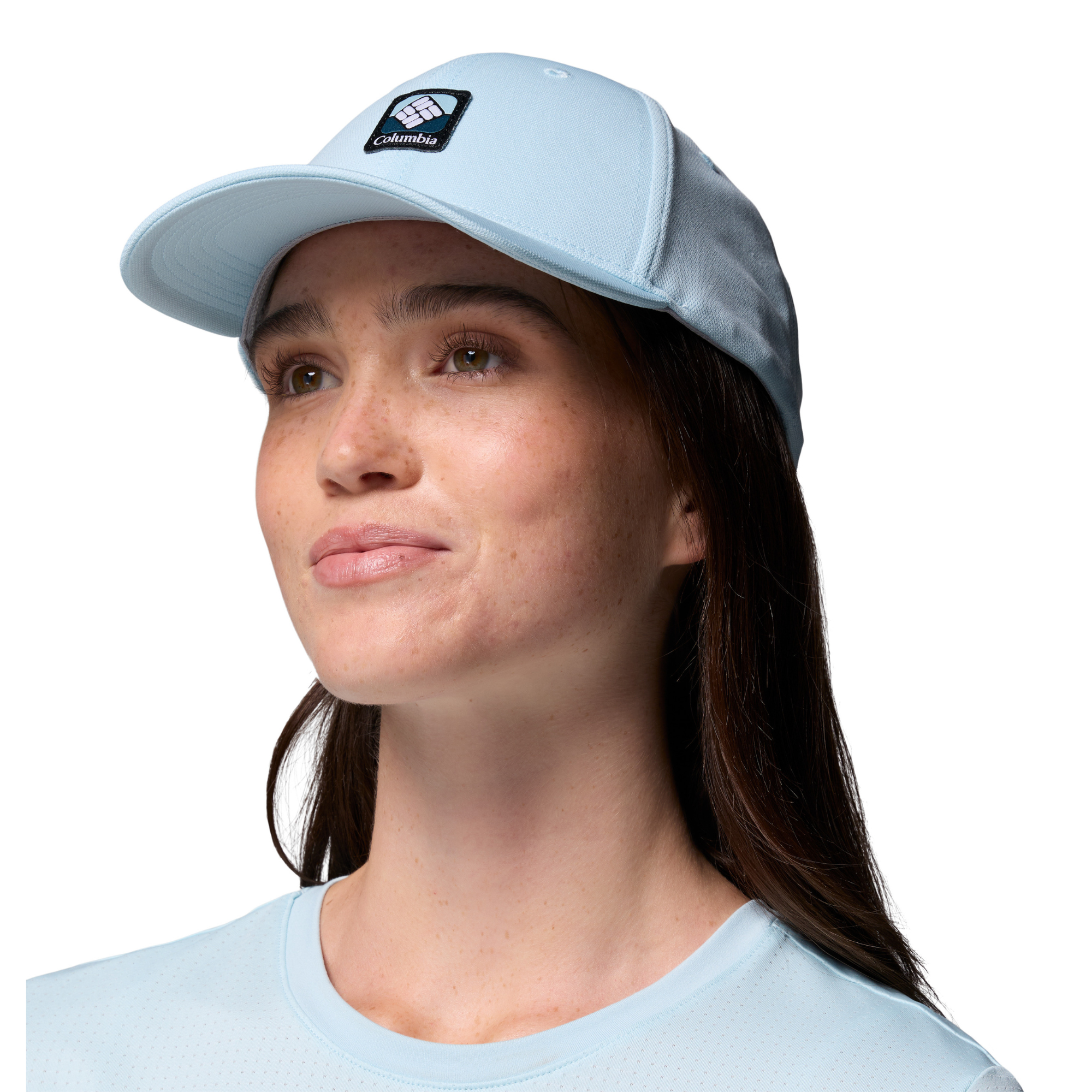 Columbia Unisex Twin Canyon Ball Cap (Marine Light/Square Brandmark)
