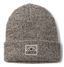 Load image into Gallery viewer, Columbia Unisex Whirlibird Cuffed Beanie Hat (Dark Stone/Black Marled/Mountains)