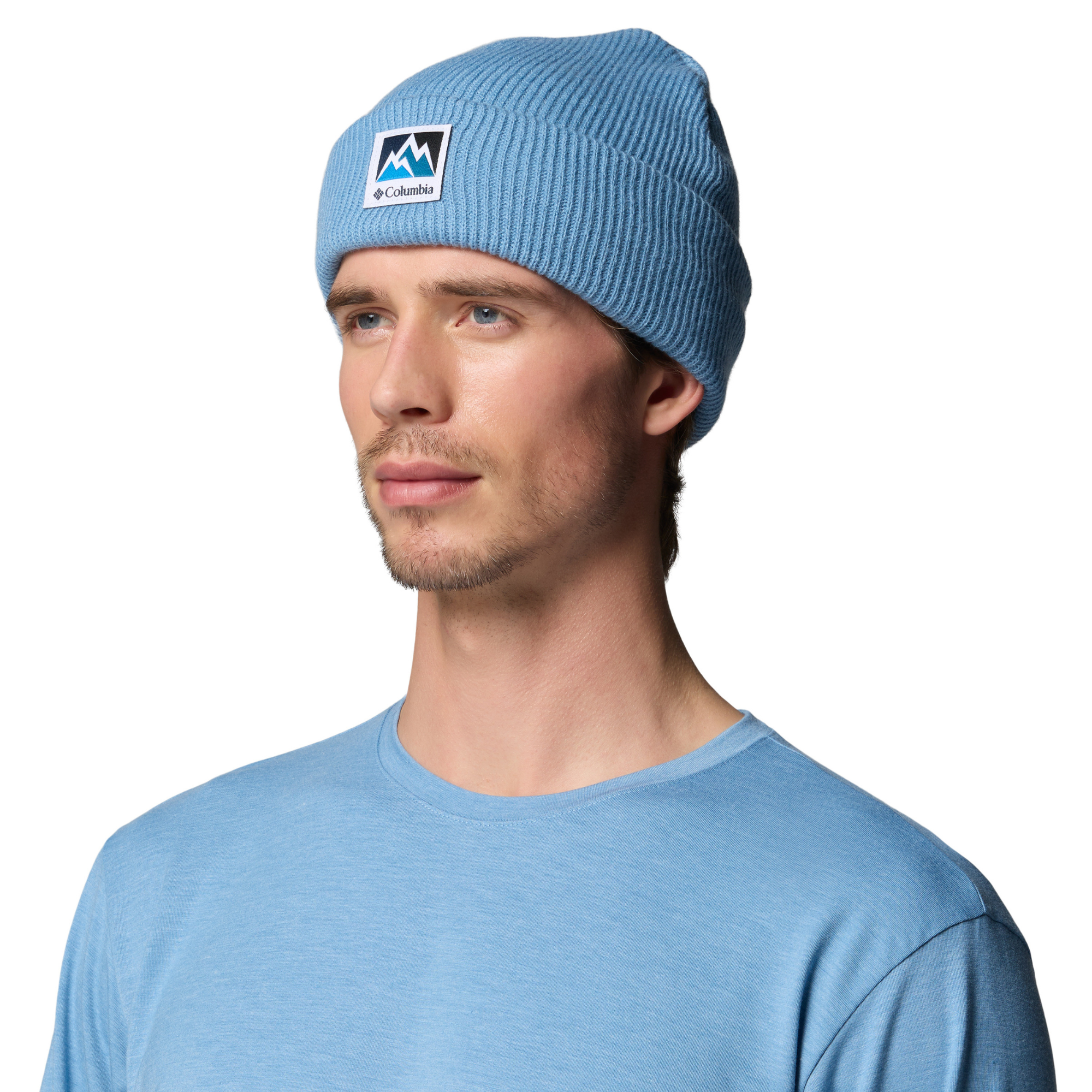 Columbia Unisex Whirlibird Cuffed Beanie Hat Rainy Day 447 1911321