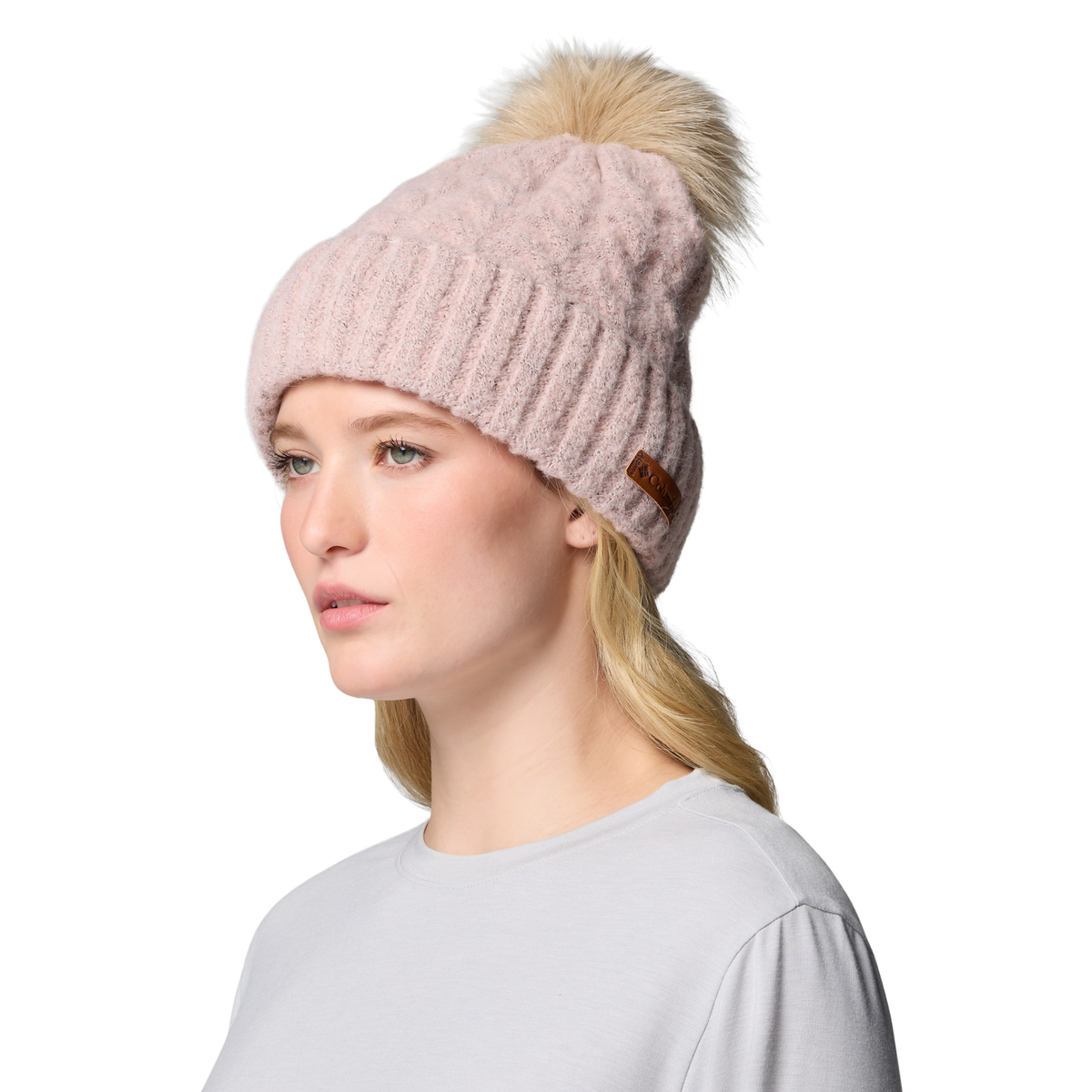 Columbia Unisex Winter Blur II Beanie Hat Mineral Pink 618 2137521