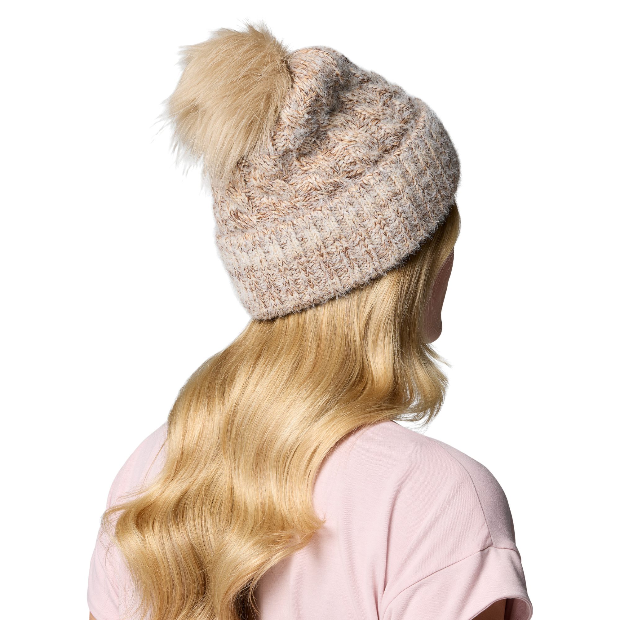 Columbia Unisex Winter Blur II Fleece Lined Beanie Hat Camel Brown 224 2137521