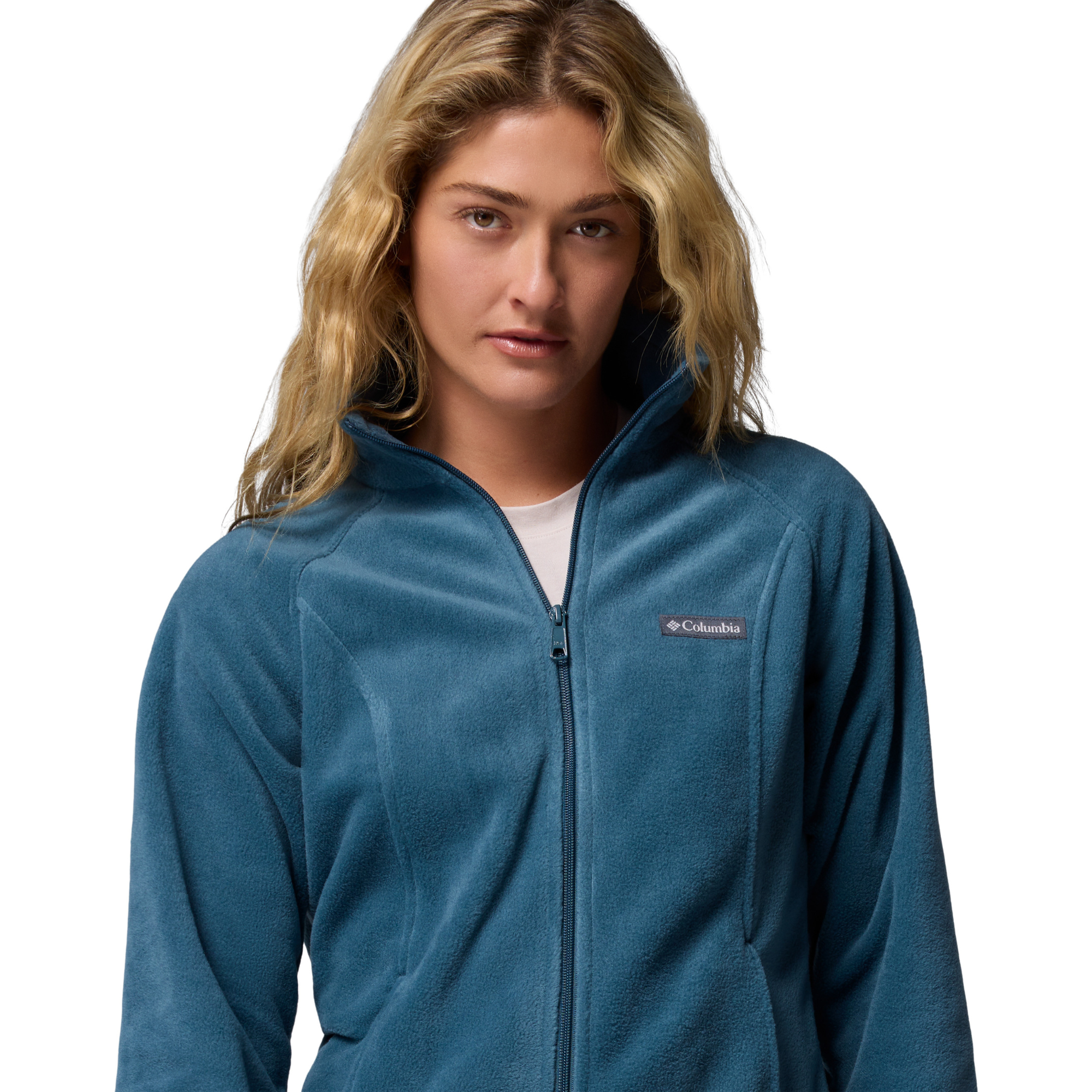 Columbia Women's Benton Springs Full Zip Fleece (Everblue)