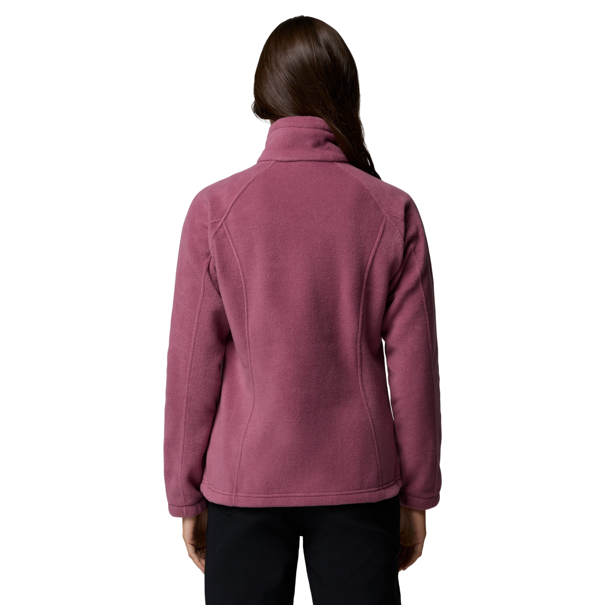 Columbia Women's Benton Springs Full Zip Fleece Jacket Antique Mauve 553 1372111