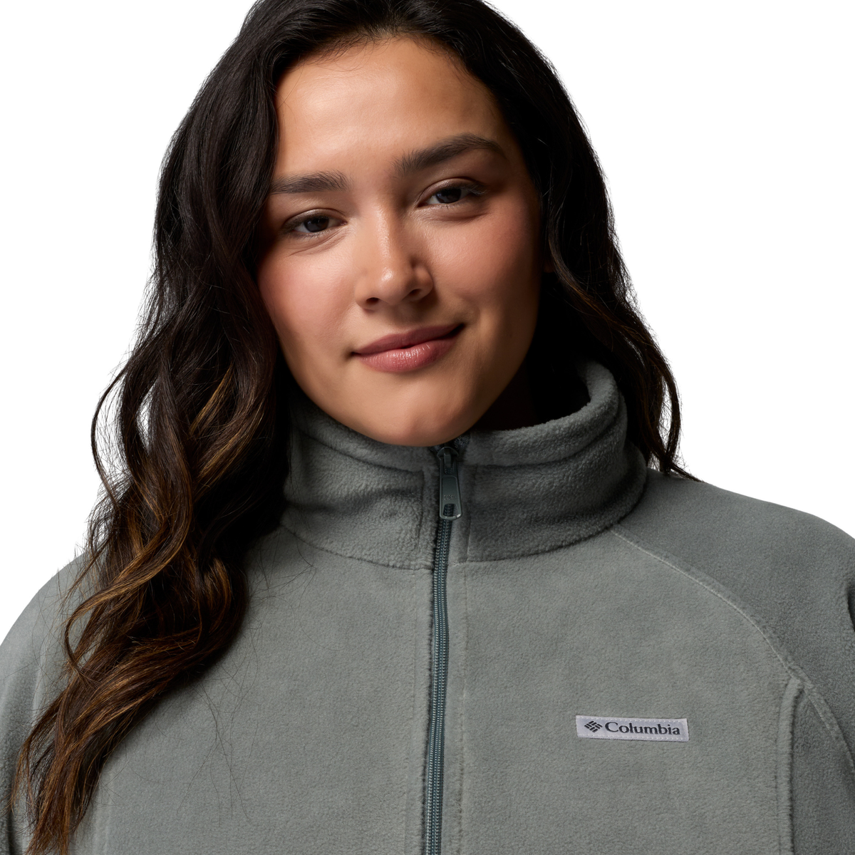 Columbia Women's Benton Springs Full Zip Fleece Jacket Sedona Sage 342 1372111